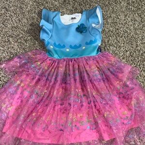 Trolls World Tour- Poppy dress - Size XS 4/5